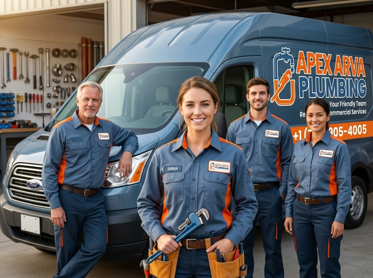 Licensed professional plumbing team of Apex Arva Plumbing Arvada CO holding Colorado Master Plumber credentials